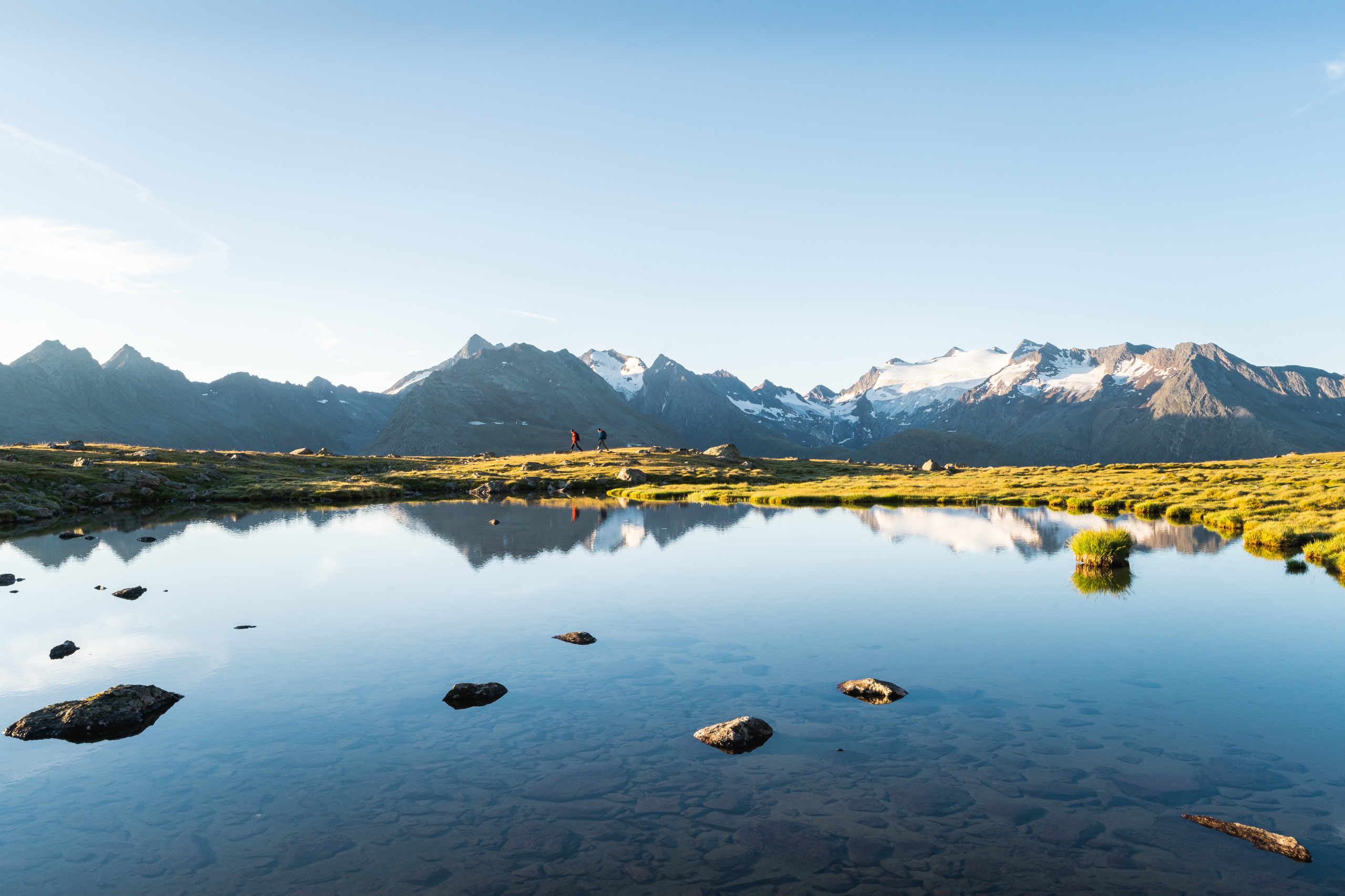 Ötztal, Gurgl, Sommer, Wandern, Soomsee, Seenplatte, Sonnenaufgang, Stimmung, Lanschaft