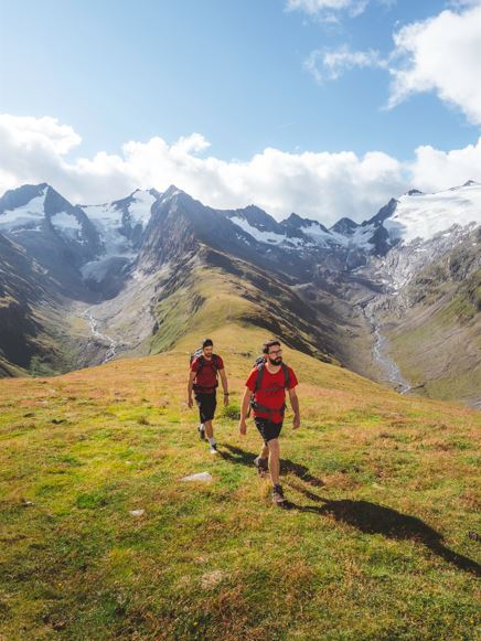 Ötztal, Gurgl, Sommer, Wandern, Richtung Hohe Mut Alm, Gaisbergtal, Rotmoostal